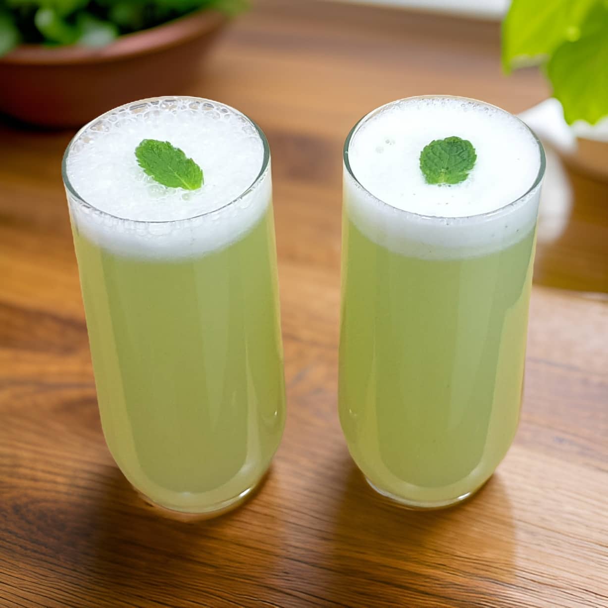 Mint Melon Lemonade Recipe 5minutemunch